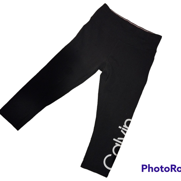 Calvin Klein Performance Cropped Leggings - Picture 4 of 5